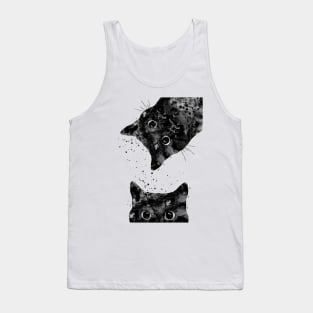 Peeking cat Tank Top